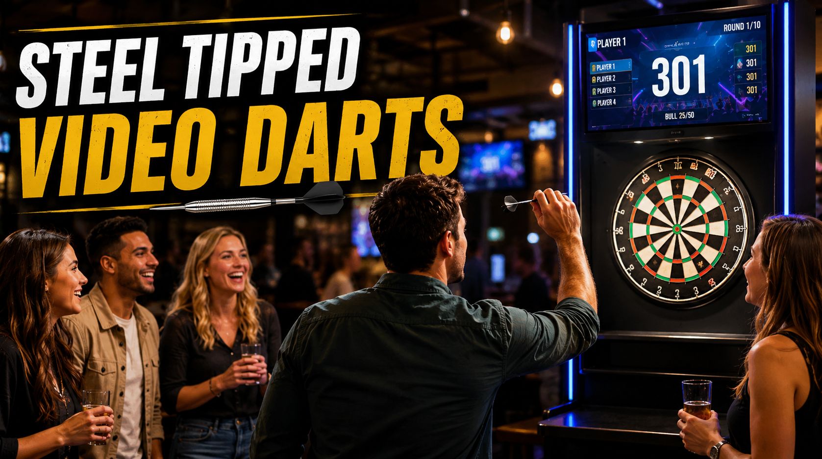 Steel Tipped Video Darts Steel Tipped Video Darts Downtown Indianapolis
