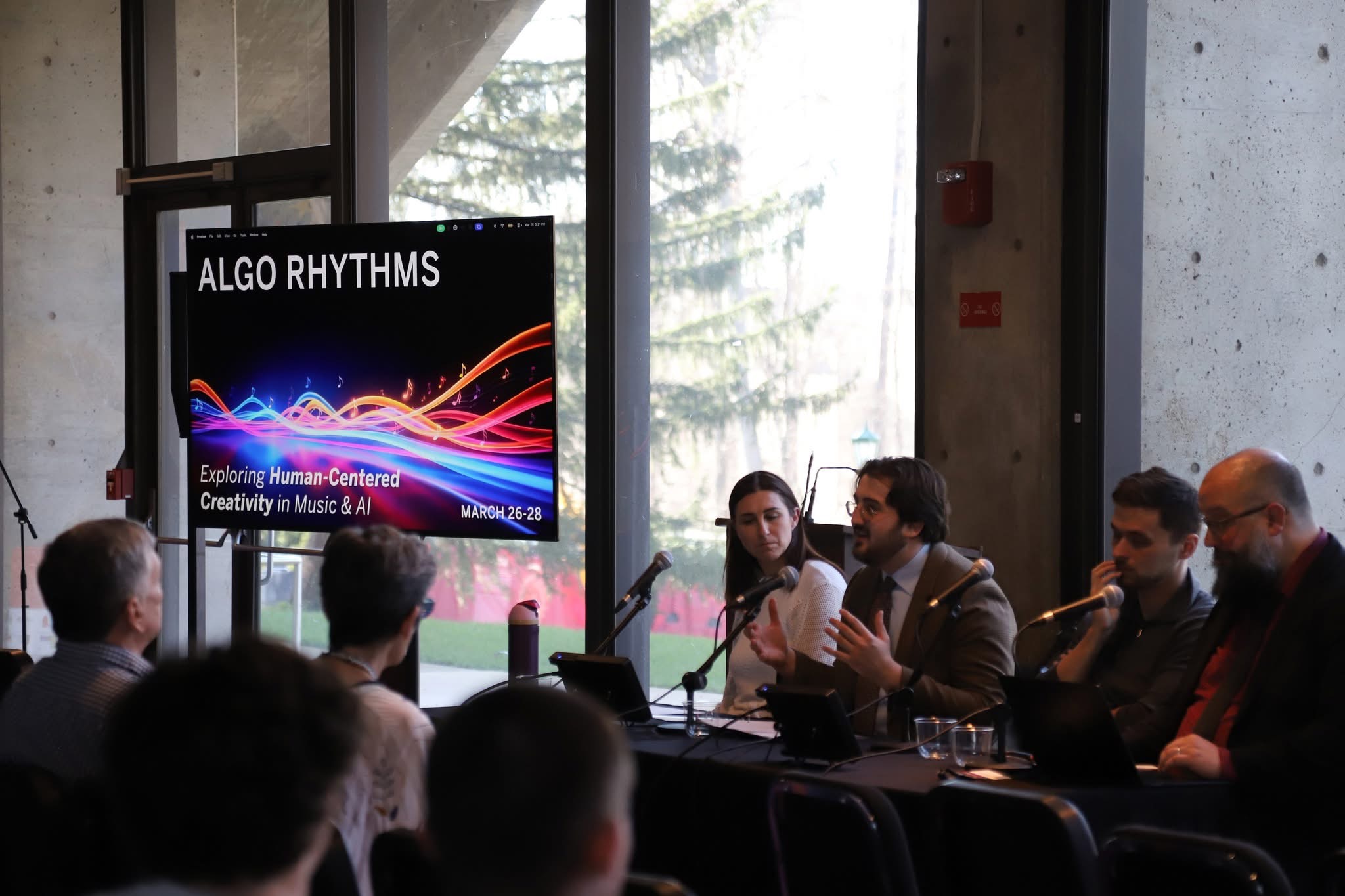 AlgoRhythms panel