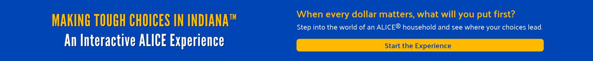 Try the Making Tough Choices in Indiana Challenge.