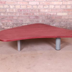 Giovanni Offredi for Saporiti Italia Postmodern Freeform Coffee Table, 1980s