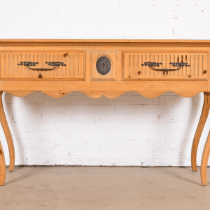 Baker Furniture Italian Provincial Louis XV Pine Huntboard or Console Table