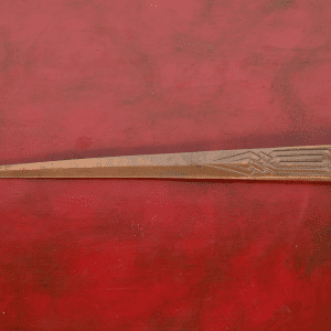Tiffany Studios New York Zodiac Bronze Letter Opener