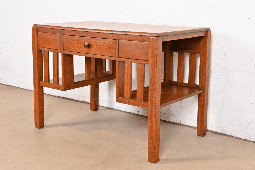 【Stickley】インレイド・オーク・キャビネット　アメリカ老舗家具メーカー Stickley】インレイド・オーク・キャビネット アメリカ老舗家具
