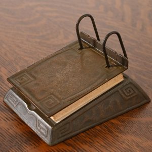 Tiffany Studios New York Zodiac Bronze Perpetual Desk Calendar, Circa 1910