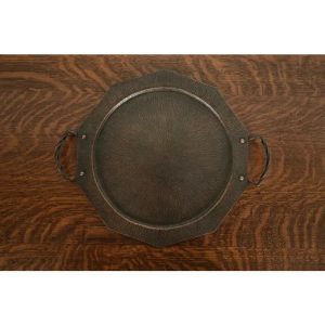 Roycroft Style Arts & Crafts Copper Large Handled Tray, Circa 1920s