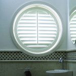 Circle Shaped Custom Window Shutters