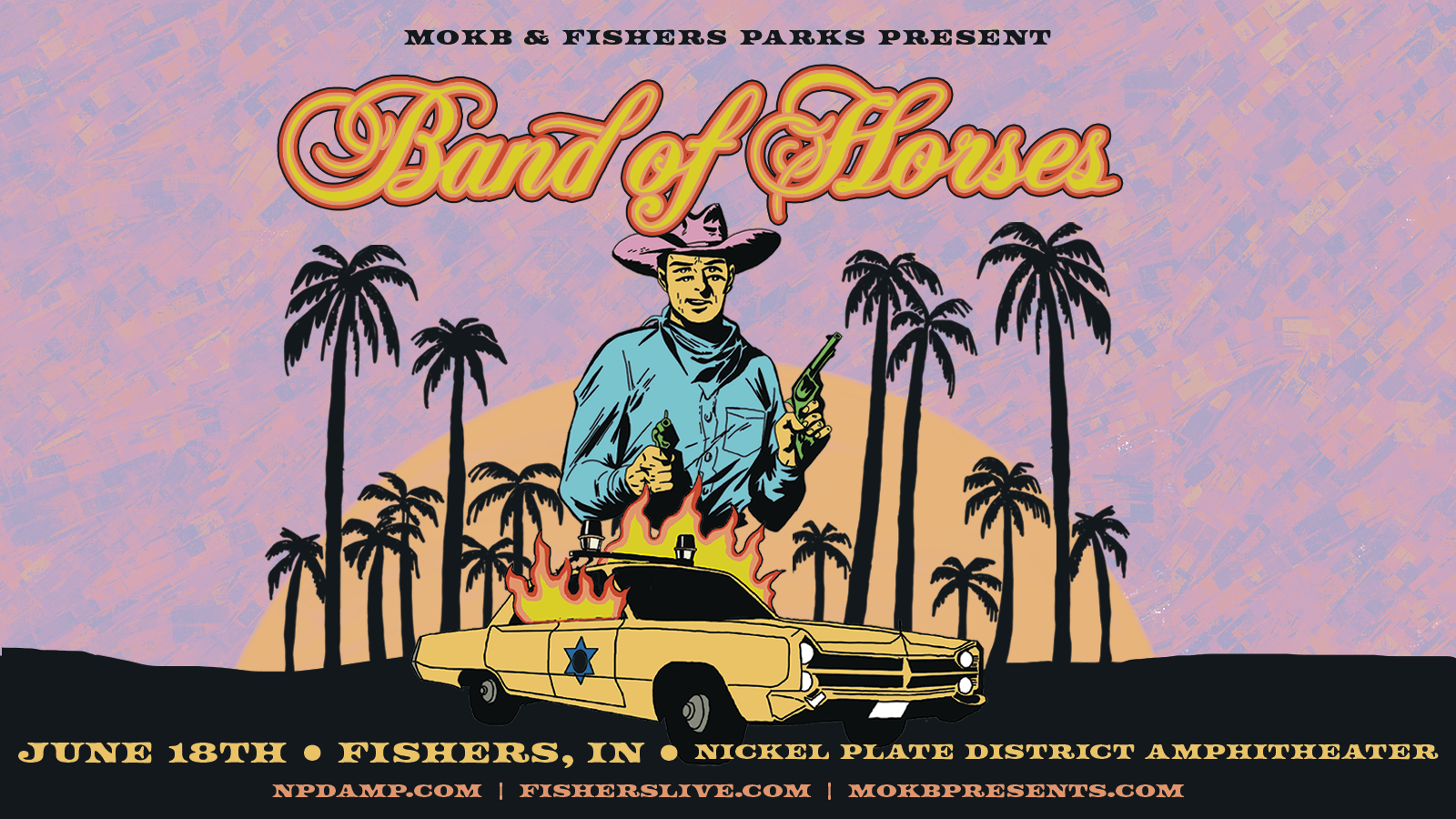 Graphic with information about Band of Horses