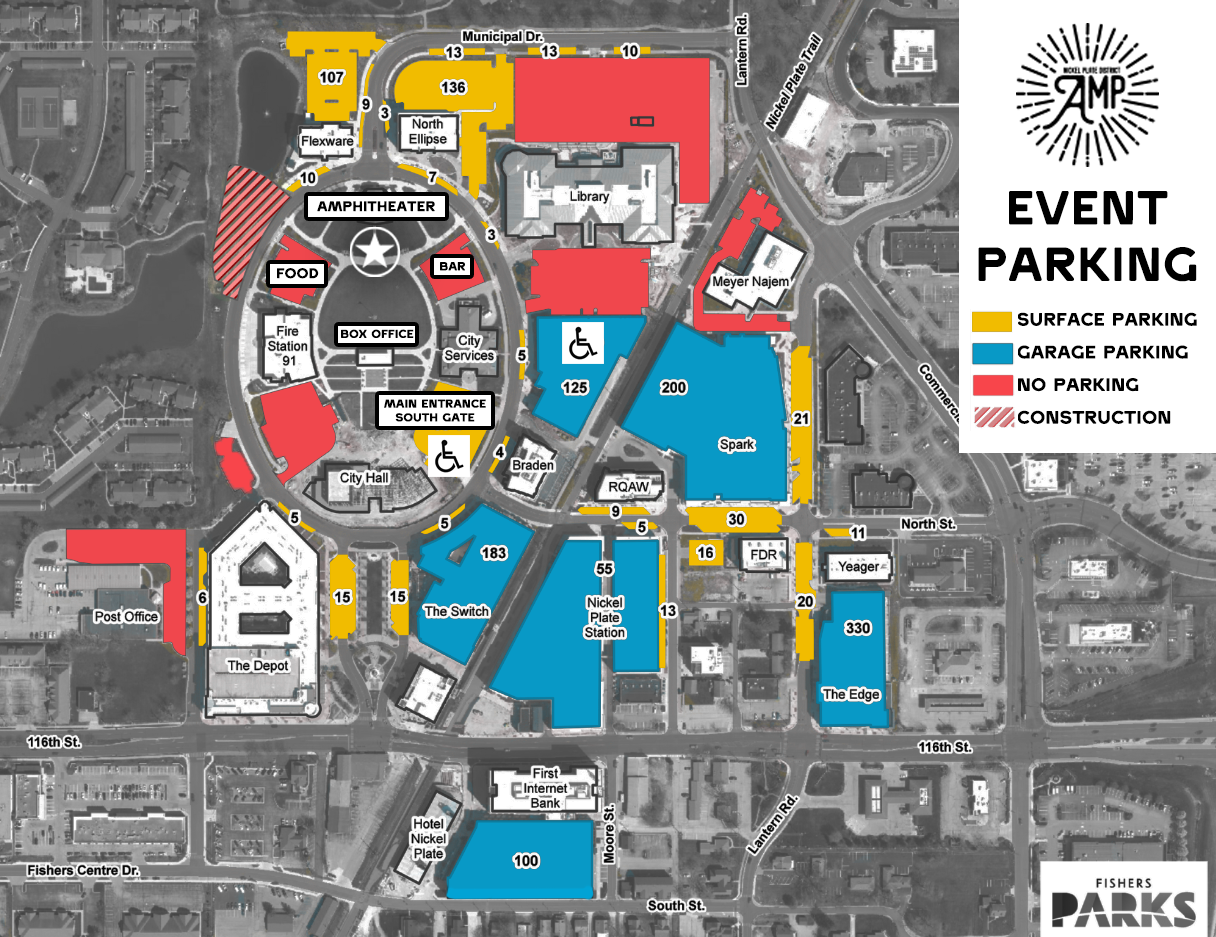 NPD parking map