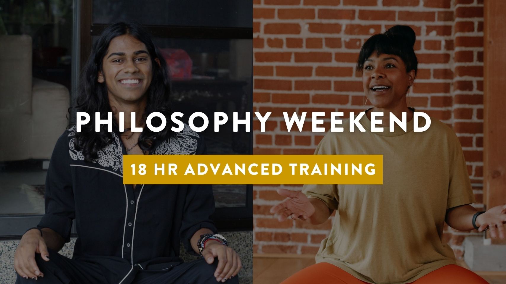 graphic: yoga philosophy course led at yoga studio One Down Dog in Echo Park
