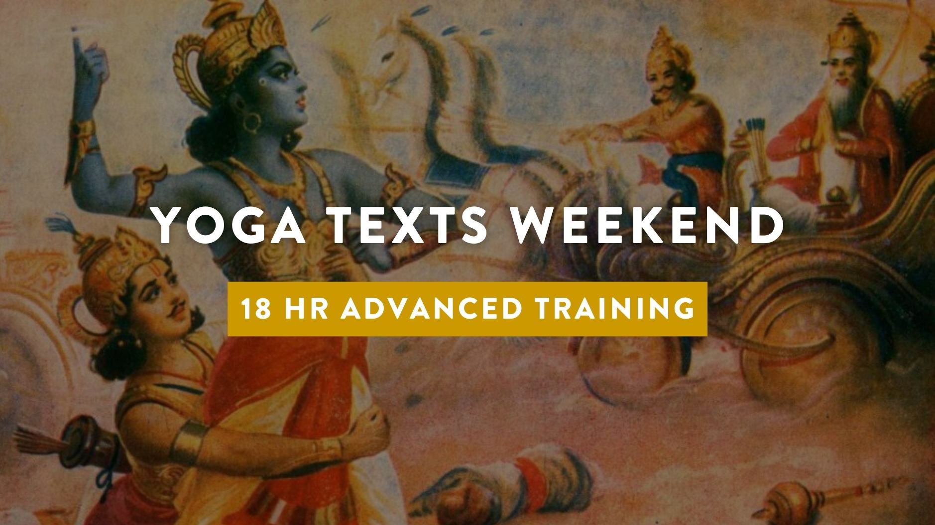 graphic: yoga texts yoga philosophy teacher training in Echo Park