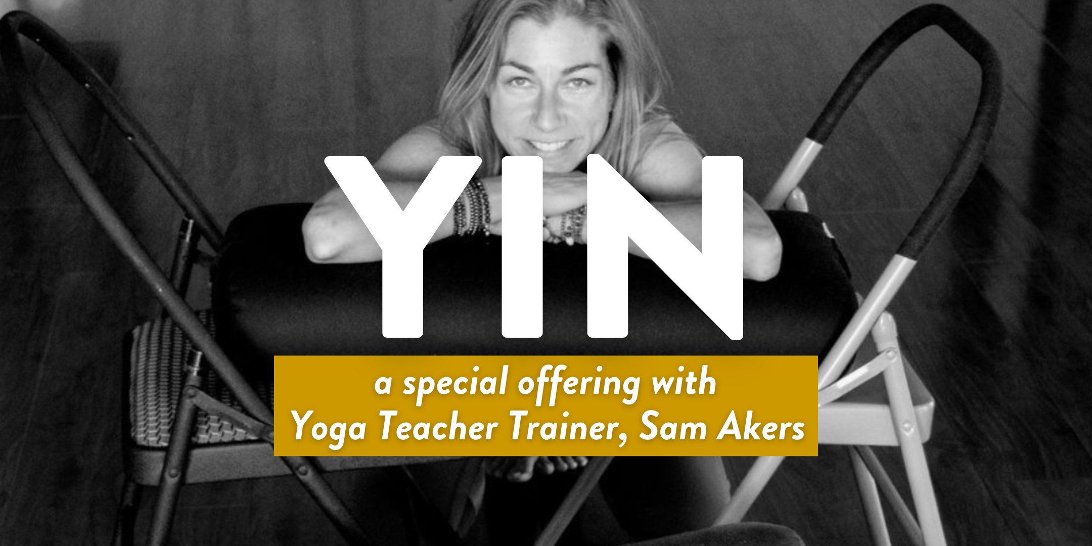 image of Sam Akers yin yoga and soundbath workshop in Echo Park